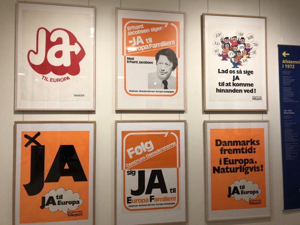 Danske EU-nej sigere produceret de flotteste plakater