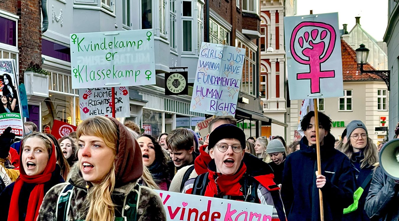 Kvindernes Kampdag Blev Fejret Over Hele Landet Kvindernes Kampdag Blev Fejret Over Hele Landet